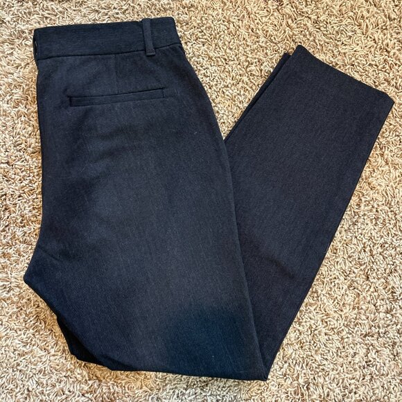 Gap Signature Skinny Ankle Pants in Heather Charcoal Women's Size 12 - Picture 6 of 8